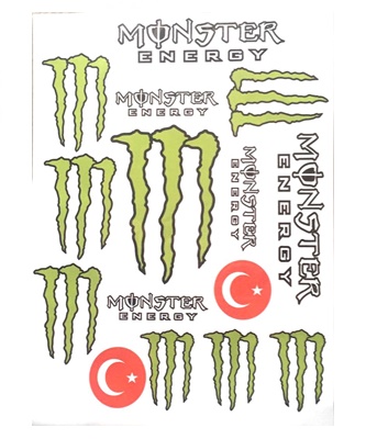 A4 ETİKET SETİ MONSTER
